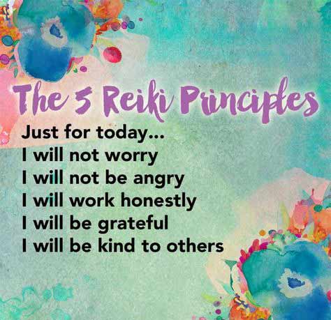 Bolest i Reiki principi 